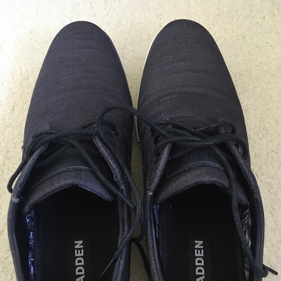 %% MADDEN Men’s Black Shoes Size 9 M-Lovitt City - Picture 3 of 7